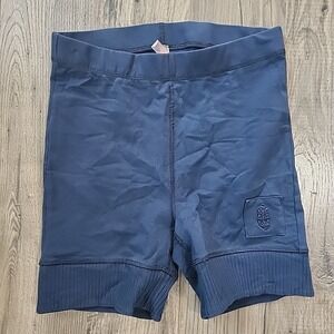 Free People Movement Women's Grey Blue Shorts Small Biker Yoga